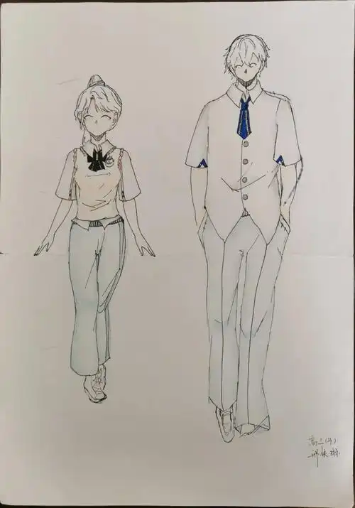 海口市第四中学校服设计大赛获奖公告 - 服装设计 - 创意赛网-设计