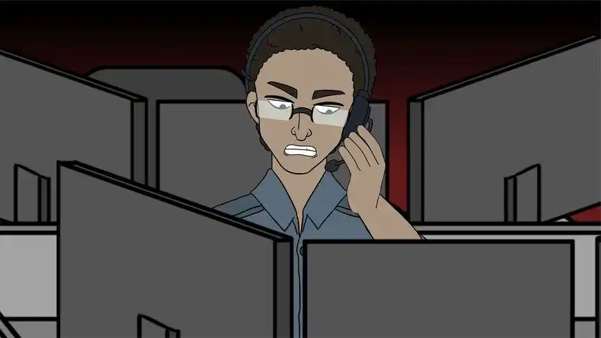 当美国911接线员是我一生中最可怕的经历蛋泥动画