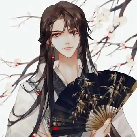 头像古风扇子男第五弹