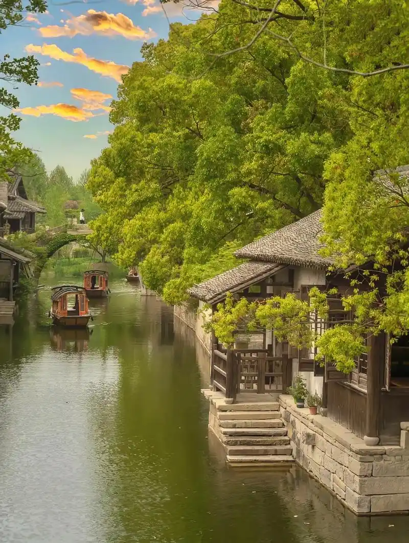 永远折服于江南古镇的美景『濮院古镇』.