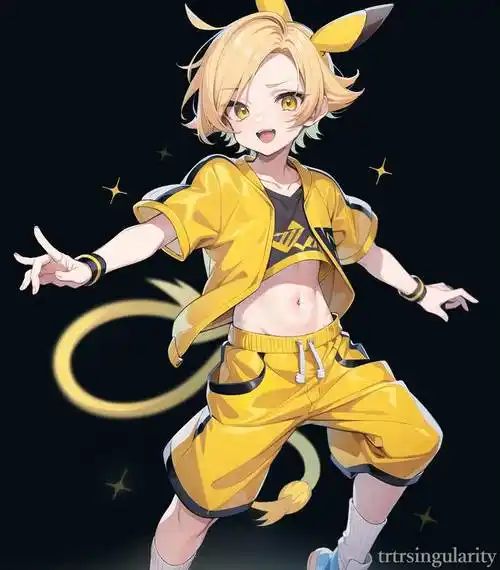 皮卡丘拟人化肖塔