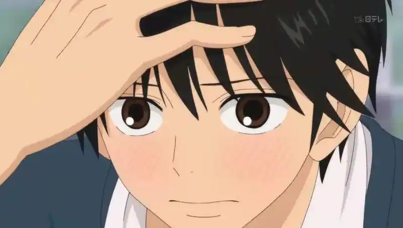 不知道为啥,最近很喜欢看动漫或漫画帅男主脸红的照片,发几张吧=.