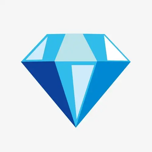 手绘卡通钻石皇冠可爱元素【免抠元素png】-90设计网