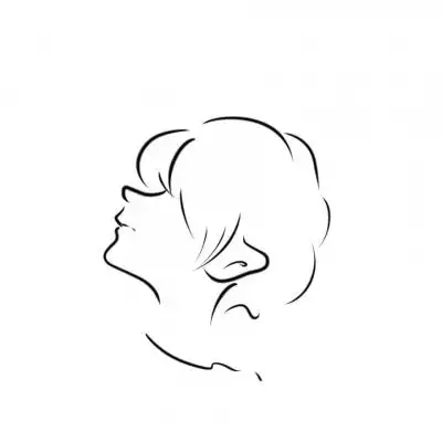 线条男头_男生头像_我要个性网