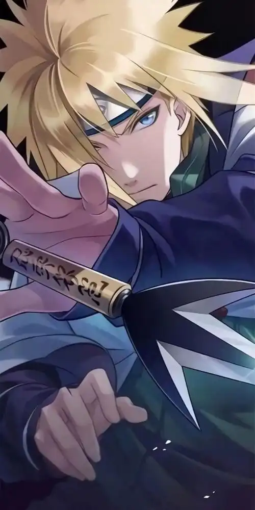 火影忍者四代火影波风水门帅气手机壁纸20张_腾讯新闻