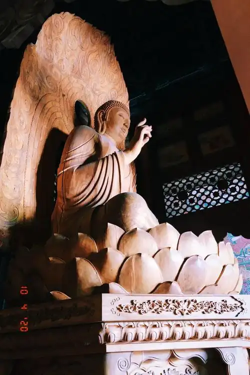 照片佛像仰视信仰宗教图片