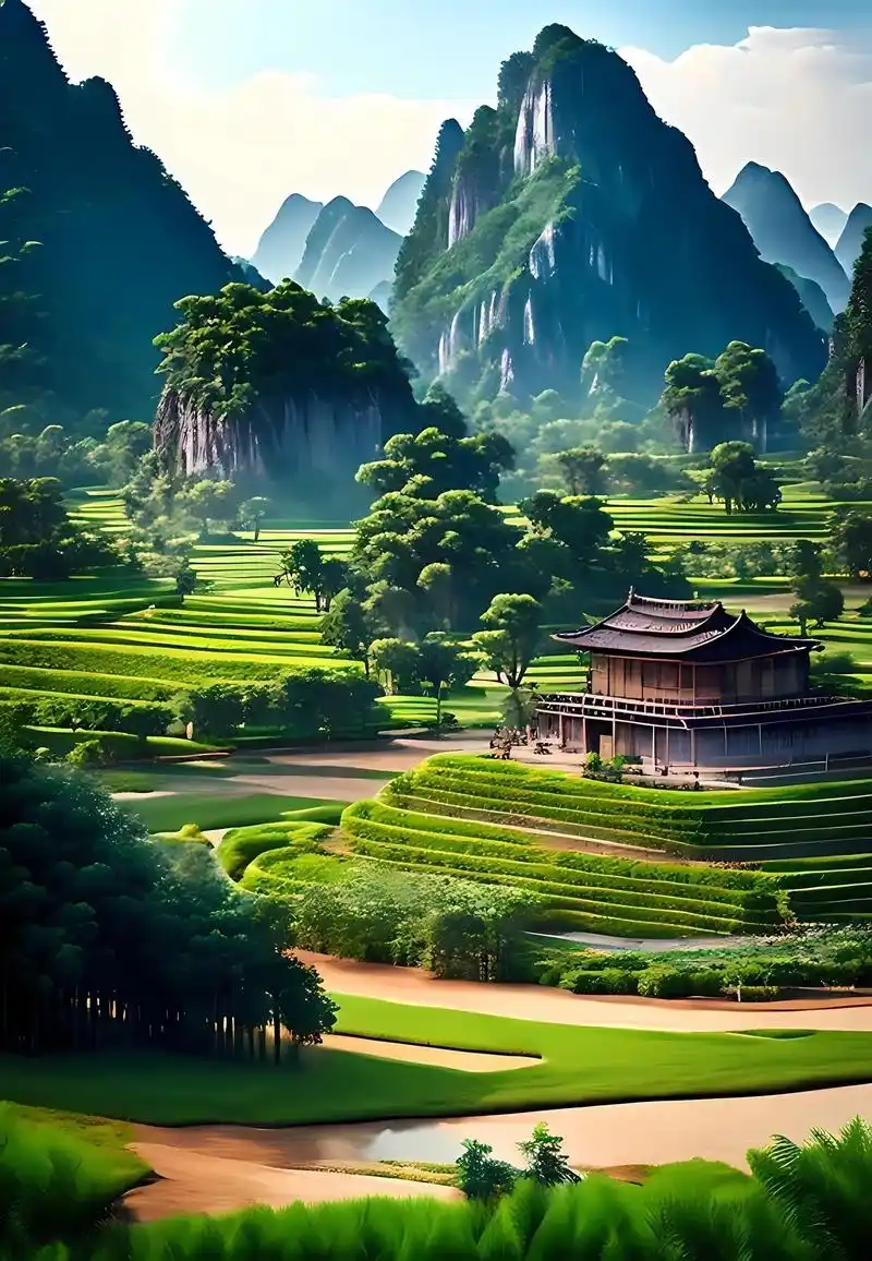 桂林山水甲天下,人间仙境美如画.#图文伙伴计划 #旅行推荐官 - 抖音