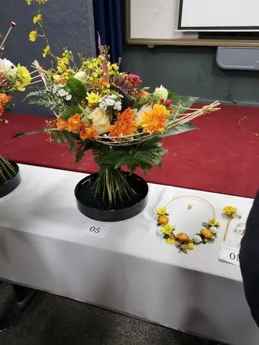 省赛捷报:我校参加2019江西省大学生技能大赛《艺术插花》项目取得了1