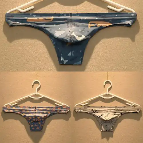 suntek三角裤冰丝内裤男丁字裤透气男士夏季青年骚性感裤头裤衩短裤