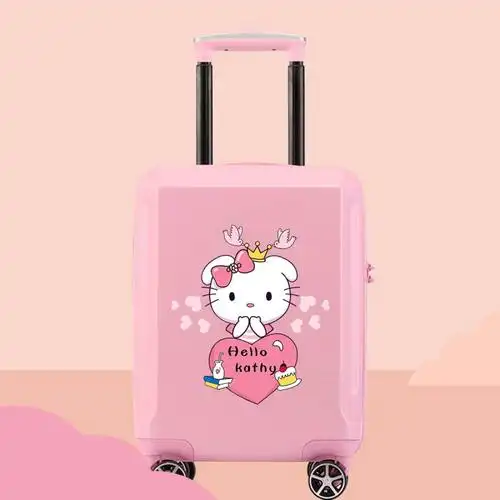 儿童拉杆箱18寸可爱卡通旅行箱学生行李箱密码箱印花万向轮20寸