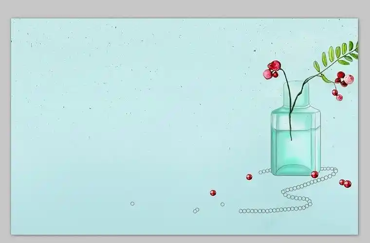 3张漂亮淡雅的ppt图片-ppt模板-办图网