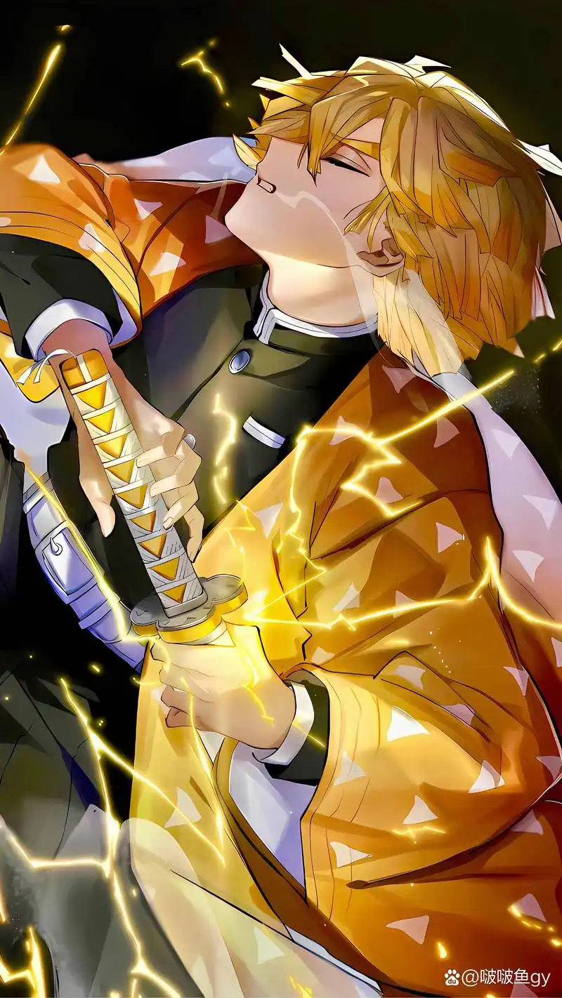 我妻善逸,绝壁帅!#鬼灭之刃# #我妻善逸# #壁纸