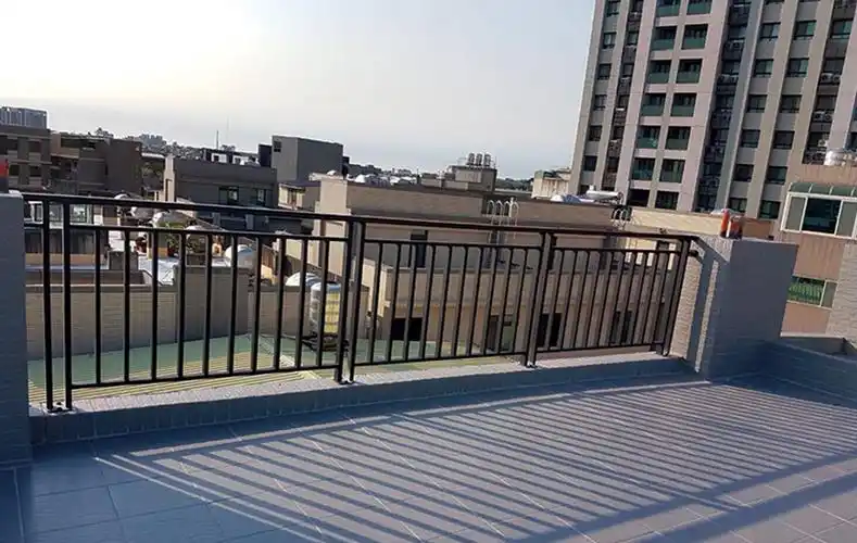 gw-4037日式栏杆 - 锻造扶手,锻造大门,锻造栏杆,锻造花窗,客制铁件