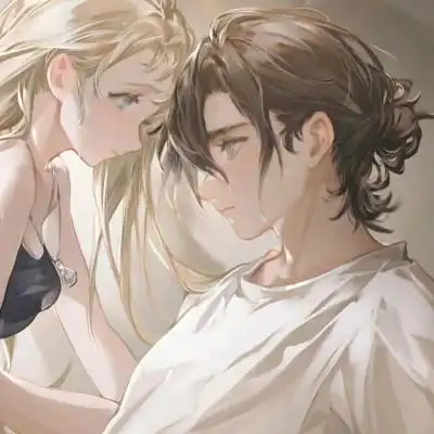 超撩超欲情侣头像动漫