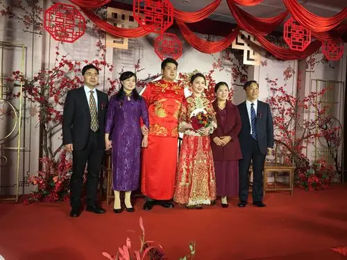 师源雪婷中西合璧婚礼