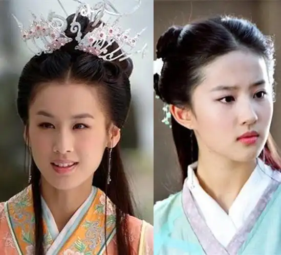 【图】黄圣依和刘亦菲图片对比 美艳程度竟不输神仙姐姐