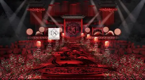 dk婚礼效果图——中式婚礼