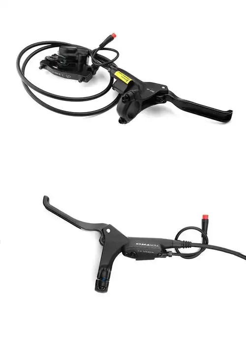 台湾彦豪tektro电动自行车断电油刹e350代驾车油压双活塞碟刹夹器