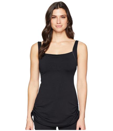 tyr黑色女士泳衣|solid square neck sheath