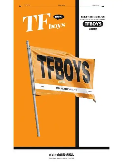 tfboys大旗