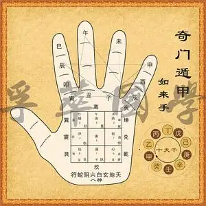 如来手十天干八神图太极八卦图周易经国学玄关书房中堂卧室装饰画