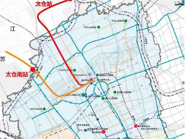 对于延伸的方向近期在太仓的官微在留言中也确认了嘉闵线北延伸林