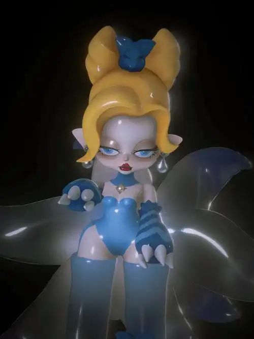 而我心中的九尾狐是魅惑又可爱的我的九尾狐是人与狐妖结合的孩子