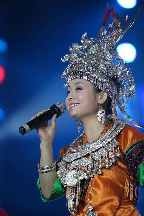 走进维也纳金色大厅演唱的民族歌手-"苗族歌后"阿幼朵