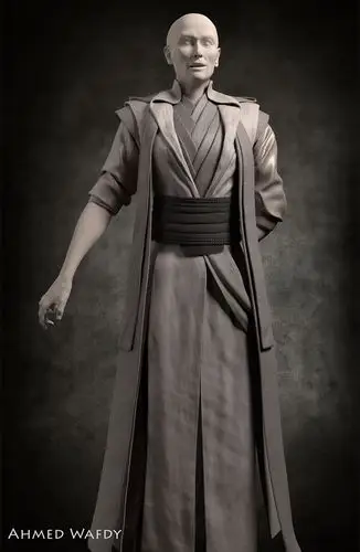 doctor strange fan art - the ancient one , ahm