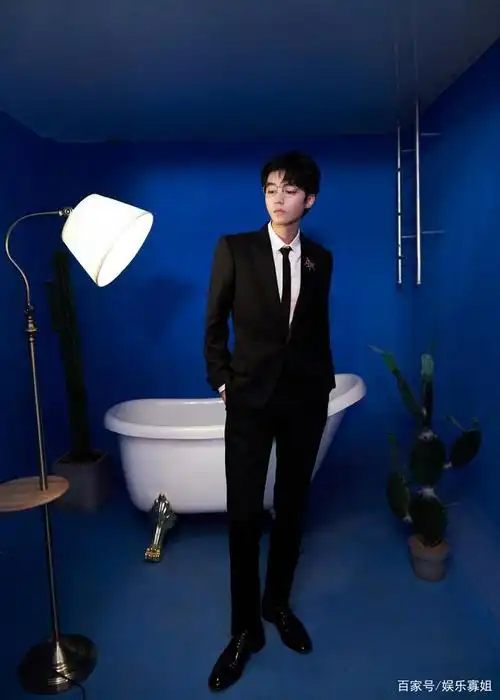 王俊凯出席颁奖晚会造型,西装革履搭配黑领带白衬衫,气质非凡