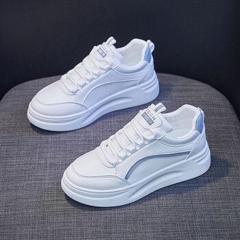 大东dusto大东今年流行的小白鞋2023新款女鞋秋季厚底增高学生百搭