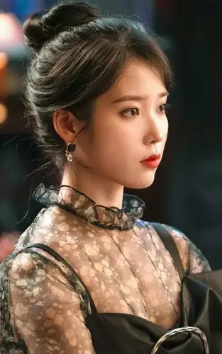 仙女下凡,韩国人气女星iu李知恩气质手机壁纸