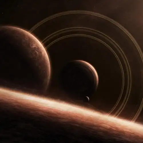 宇宙中的行星图片宇宙星空行星