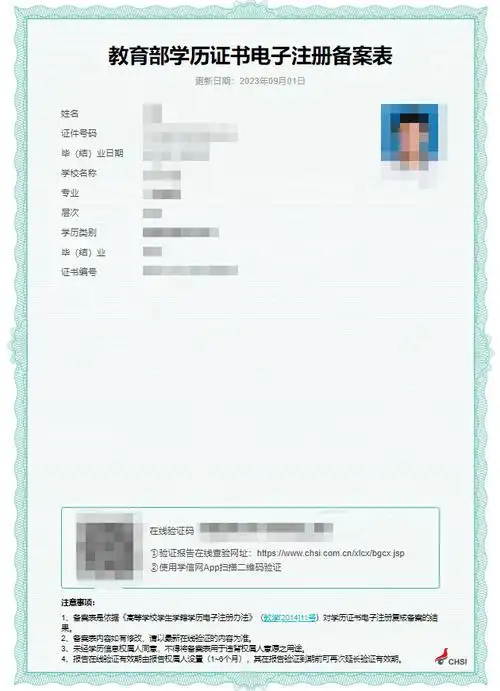 学信网下载教育部学历证书电子注册备案表操作指南(电脑端 手机端)