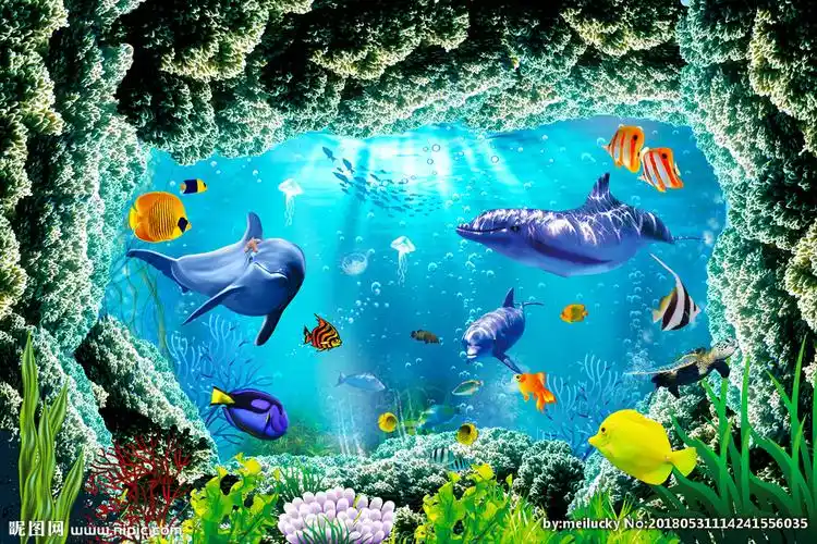 3d立体海底世界图片