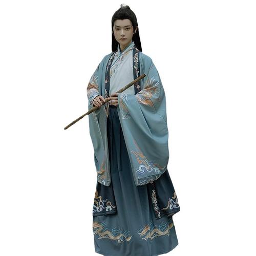 古风男装成人汉服男款套装仙气古装男生帅气飘逸明制夏秋学生新款