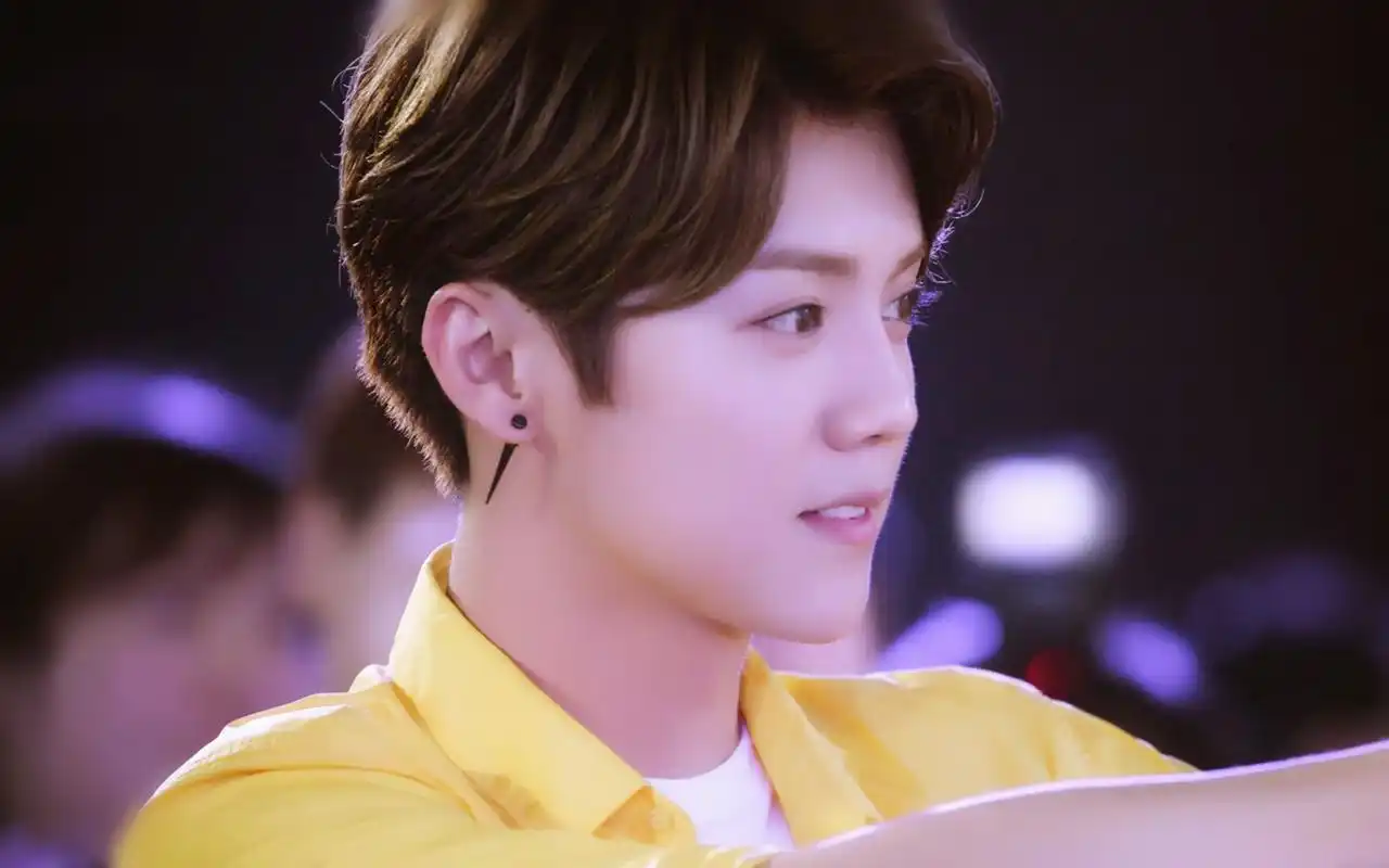 最新鹿晗现场壁纸集_清新迷人的鹿晗