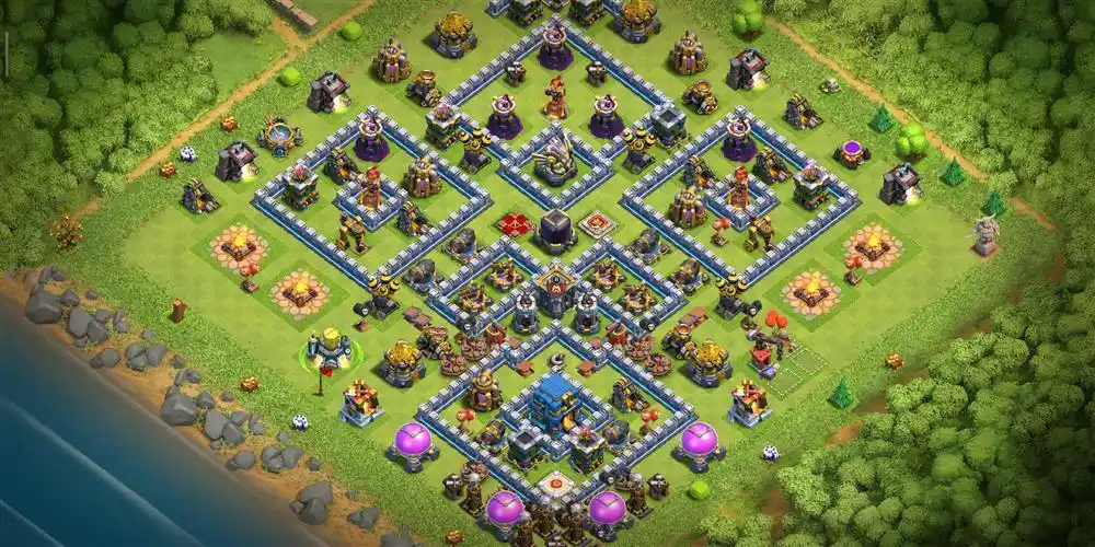 12本12本冲杯阵,部落冲突阵型分享,12本12本冲杯阵分享链接,12本12本