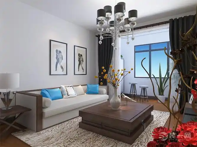 【力天装饰】 碧桂园现代简约 117平米 两室两厅一厨一卫