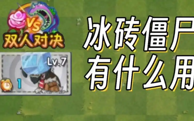 双人对决冰砖僵尸有什么用?