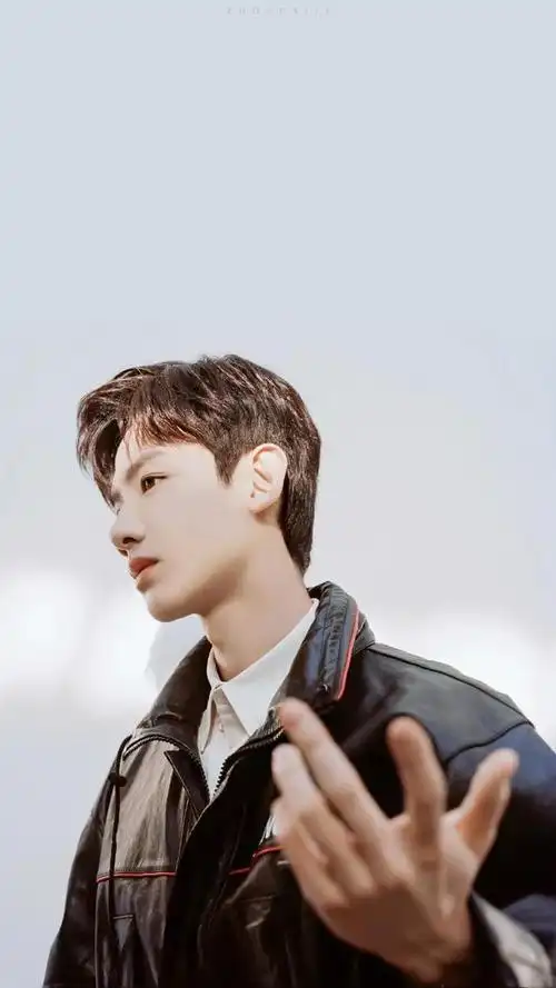 白敬亭全面屏手机壁纸