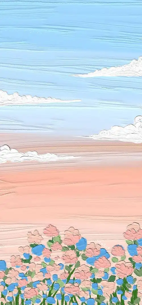 治愈系油画风壁纸