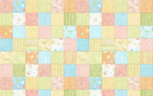 小清新碎花背景,高清壁纸图片,矢量图-回车桌面