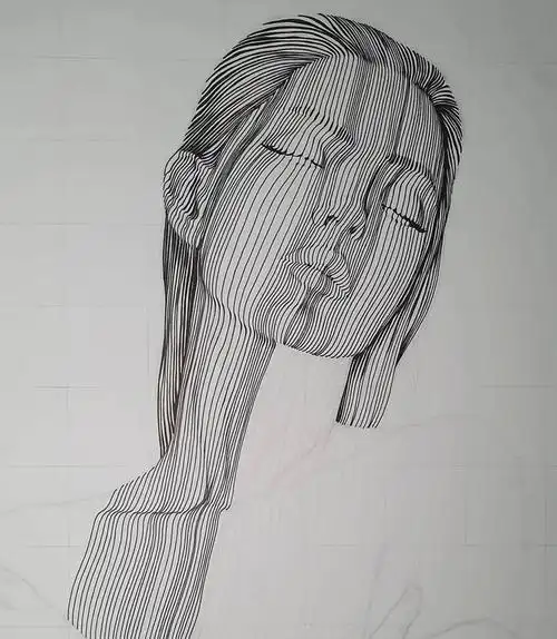 魅力线条用最简单的线条勾勒出最性感画面