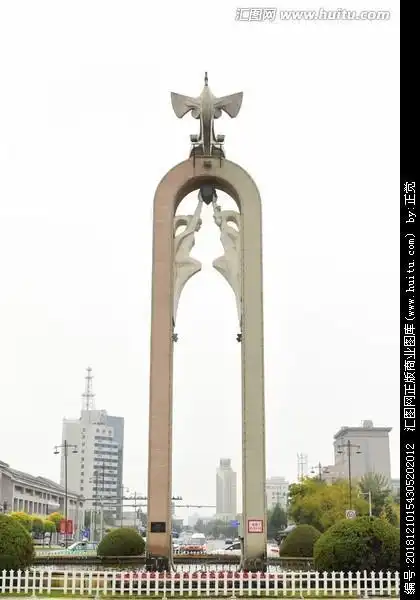 宁夏自治区凤凰碑简笔画