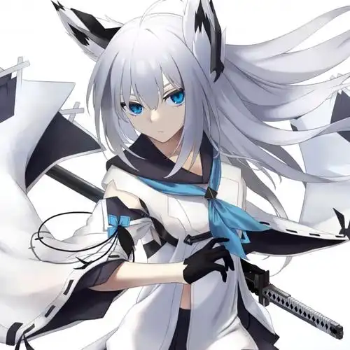 拔刀女孩一个字帅