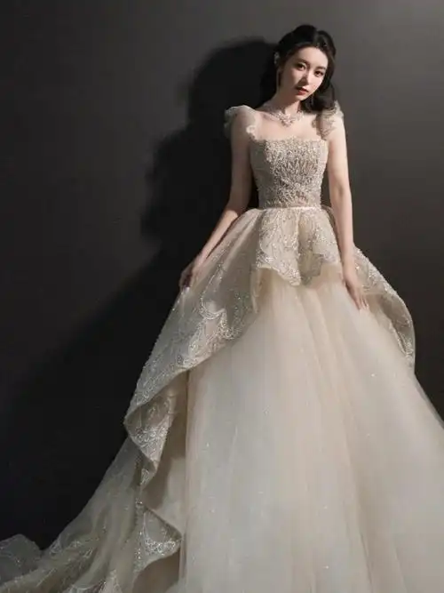 真爱jimmychoo婚纱嗲嗲的少女感