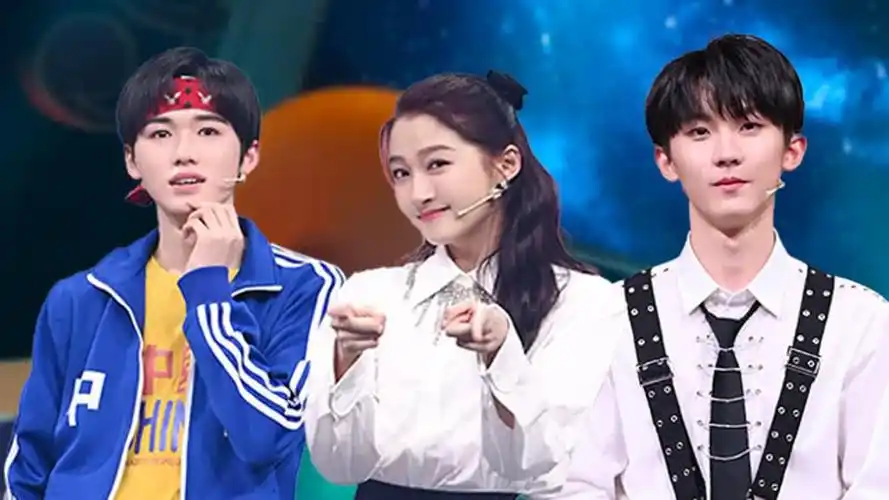 关晓彤时代少年团表演《姐姐真漂亮》,互动超甜