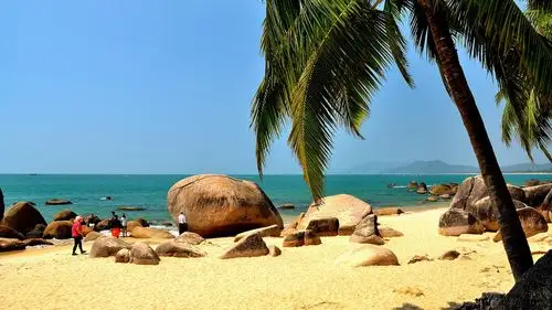 海南三亚天涯海角风景