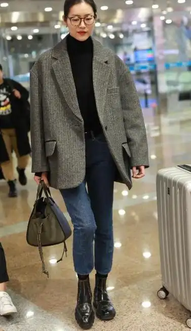 靴子要怎么穿才精致?看看女明星穿的就知道了,时尚又有气质